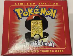 1999 Pokemon Limited Edition MEWTWO 23K Gold-Plated Trading Card (SEALED) Red - Image 5