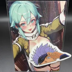 Sinon Sword Art Online Anime Waifu Card Doujin ACG Goddess Holo - Image 2