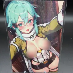 Sinon Sword Art Online Anime Waifu Card Doujin ACG Goddess Holo - Image 3
