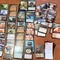 Special Request Magic the gathering Deck DINOSAURS Most of Deck 70 Cards Fun MTG - Image 4