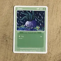 Pokepu Oddsi Oddish S1 1st Ed Pokemon Fan Art Derpy Parody Card - Image 1