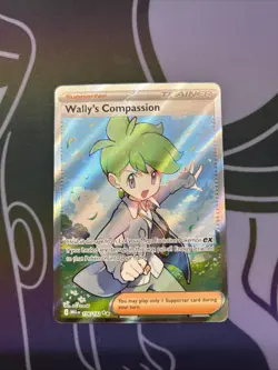 Wally's Compassion 176/132 Full Art Mega Evolutions Pokemon Card NM ???? - Image 1