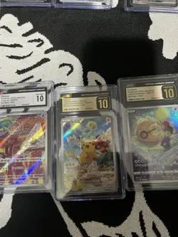 Lot Of 9 Graded Pokemon Cards CGC psa gas Pokemon TCG ?? ?? - Image 3