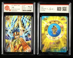 CCG GemMint 9.5 KAYOU 2025 Saint Seiya CCG Card SS-BUR-028 Camus 371/499 - Image 1
