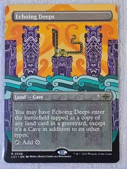 MTG Echoing Deeps (Borderless) #346 The Lost Caverns of Ixalan Card Rare NM - Image 5