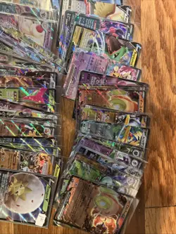 Pokemon Lot English And Japanese V Ex And V Star 100 Cards - Image 3