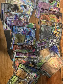 Pokemon Lot English And Japanese V Ex And V Star 100 Cards - Image 4