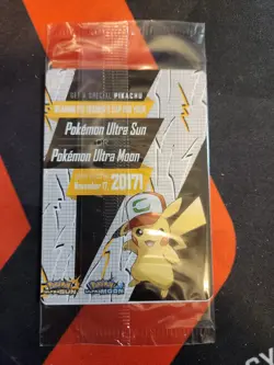 SEALED Ash’s Pikachu TCG SM108 2017 Promo Card Pokemon "I Choose You" - Image 2