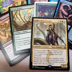 FAIRY Tribal Faries B/U/G Fey Tribal Fun COMMANDER Magic Deck. ALL 100 Cards - Image 1