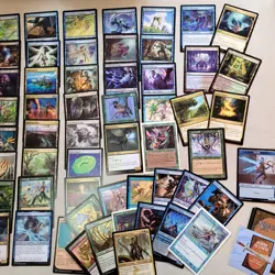 FAIRY Tribal Faries B/U/G Fey Tribal Fun COMMANDER Magic Deck. ALL 100 Cards - Image 2