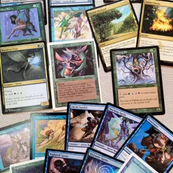 FAIRY Tribal Faries B/U/G Fey Tribal Fun COMMANDER Magic Deck. ALL 100 Cards - Image 5