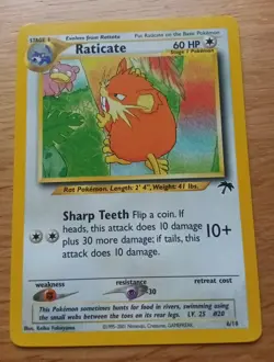 Pokemon TCG Raticate Card 6/18 Southern Islands - Image 1