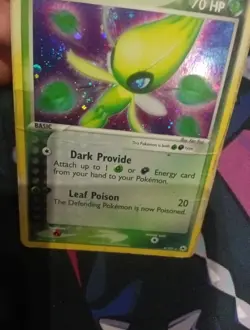 POKEMON EX HIDDEN LEGENDS DARK CELEBI HOLO 4/101 CARD HP - Image 4