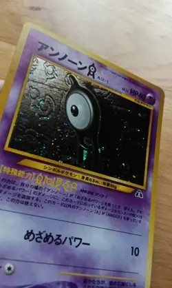 Pokemon Card Unown A No. 201 Neo Discovery Japanese Holo MINT - Image 4