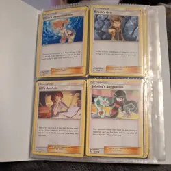 Pokemon Card Bundle joblot collection in folder - Image 2