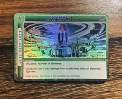 Chaotic 184/200 Kaizeph City Of The Elements Super Rare Holo Foil Location Card - Image 1