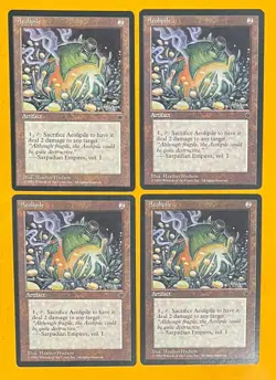 MTG AEOLIPILE (x4) Fallen Empires (OldManMTG 010-440) - Image 1
