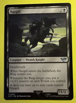 Magic ~ Nazgul #332 ~ Lord Of The Rings ~ Pack Fresh - Image 1