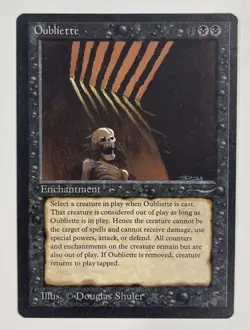 Oubliette Arabian Nights LP Light Play MTG Magic The Gathering A-2 - Image 1