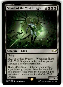 Shard of the Void Dragon Universes Beyond: Warhammer 40000 Regular MTG - Image 1