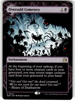 Oversold Cemetery Wilds of Eldraine: Enchanting Tales Regular MTG - Image 1