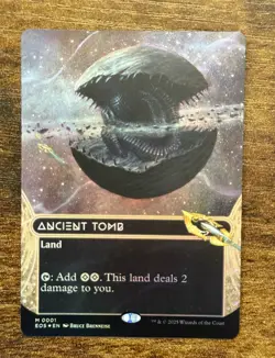 Ancient Tomb (0001) (Borderless) Edge of Eternities: Stellar Sights Foil - Image 1