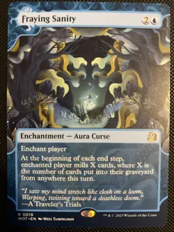 English - MTG Fraying Sanity - Wilds Of Eldraine: Enchanting Tales - Image 1
