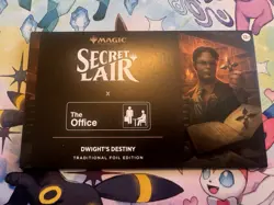 IN HAND - MTG Secret Lair x The Office: Dwight's Destiny Foil Edition Sealed - Image 1