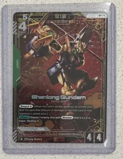 Gundam Card Game Newtype Rising Shenlong Gundam GD01-029 R+ Holo Foil Rare 🔥🔥 - Image 1