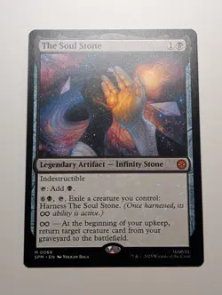 Magic The Gathering Marvel’s Spider-Man The Soul Stone 66 Regular Mythic NM - Image 2