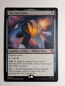 Magic The Gathering Marvel’s Spider-Man The Soul Stone 66 Regular Mythic NM - Image 3
