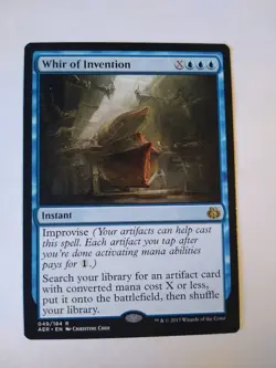 Whir of Invention - Aether Revolt (AER) - 049/184 - MtG - Image 1