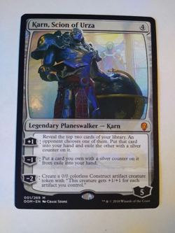 Karn, Scion of Urza - Dominaria (DOM) - 01/269 - Mythic - MtG - Image 1