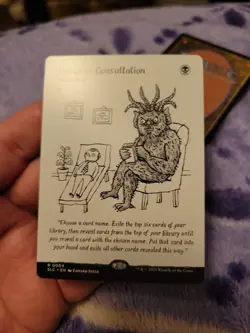 demonic consultation mtg Secret Lair Non-foil - Image 1