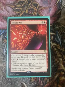 Jeska's Will - Commander Legends: Battle for Baldur's Gate Regular MTG - Image 1