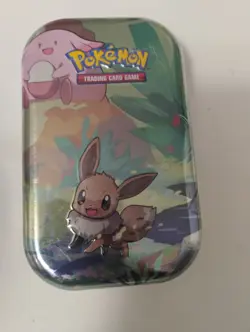 Pokemon Sealed Pokeball Tin/Mew/Eevee Kanto Mini Tins - Image 2