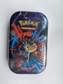 Pokemon TCG Mega Evolutions Heroes Mini Tin - Mega Lucario - Factory Sealed - Image 1