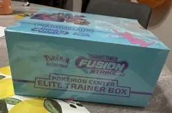 Pokemon Center Fusion Strike Sword Shield Elite Trainer Box ETB - Image 3