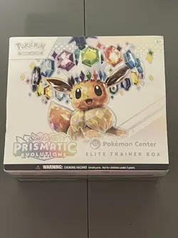 Prismatic Evolutions Pokemon Center Elite Trainer PC ETB Sealed With Case New - Image 2