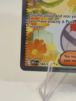 Lillie’s Determination Pokemon TCG Mega Evolution 184/132 SAR English In Hand - Image 5