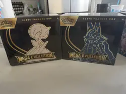 Pokemon TCG Mega Evolution Mega Lucario & Mega Gardevoir ETB Bundle (set of 2) - Image 1