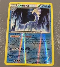 Aurorus 26/111 Rare Furious Fists Reverse Holo Pokemon Card - Image 1