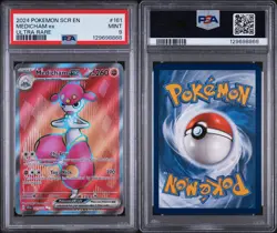 2024 POKEMON SCR EN-STELLAR CROWN ULTRA RARE #161 MEDICHAM EX PSA 9 - Image 3
