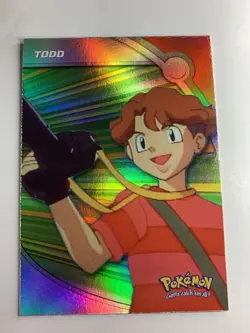 2000 Topps Pokemon TV #HV3 Todd Rainbow Foil FREE COMBINED SHIPPING - Image 1