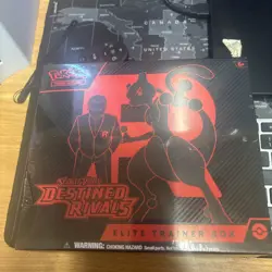 Pokemon TCG - Destined Rivals ETB Elite Trainer Box - Sealed ✅ see description - Image 1