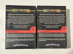 Pokemon TCG: Mega Evolution Booster Bundle ENGLISH (6 Packs) - SEALED x 2 - Image 2