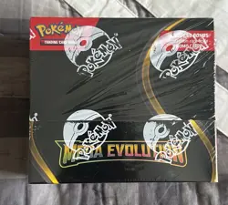 POKEMON MEGA EVOLUTION ENHANCED BOOSTER BOX NEW SEALED. Acrylic Case Included! - Image 2