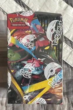 POKEMON MEGA EVOLUTION ENHANCED BOOSTER BOX NEW SEALED. Acrylic Case Included! - Image 3