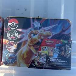 Pokemon TCG: CHARIZARD COLLECTOR CHEST 2023 PALDEA EVOLVED Lot Of 2 - Image 3