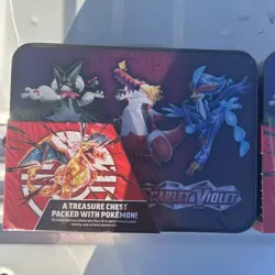 Pokemon TCG: CHARIZARD COLLECTOR CHEST 2023 PALDEA EVOLVED Lot Of 2 - Image 4